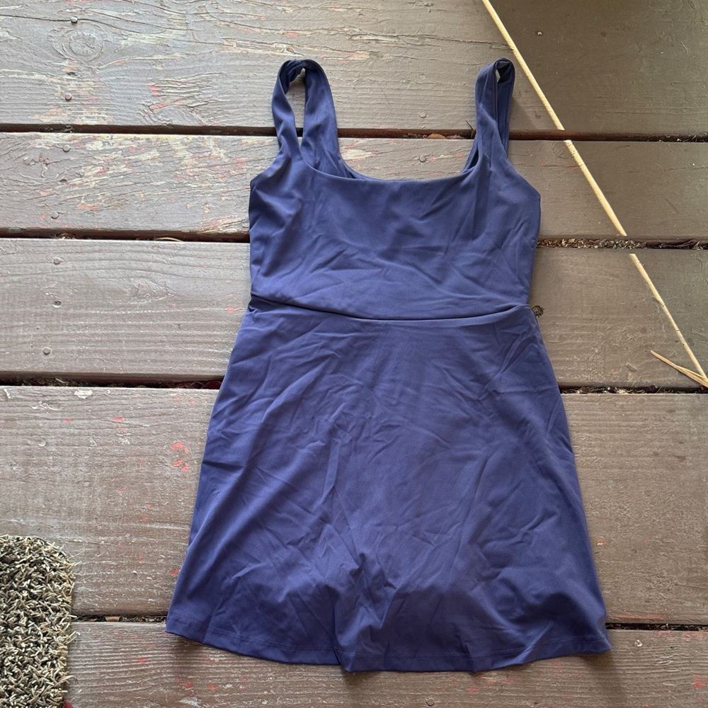 Elegant Blue Women's Dress